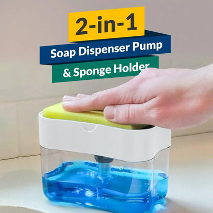 Soap Dispenser & Sponge Holder