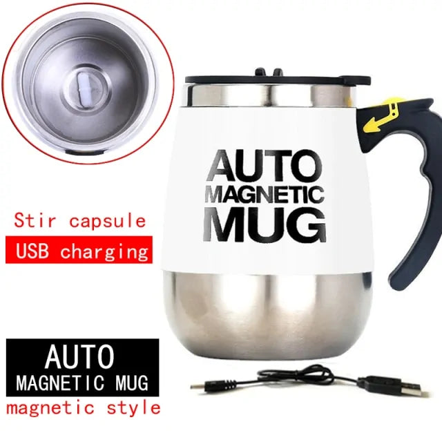 Self Stirring Magnetic Mug