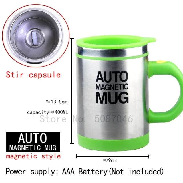 Self Stirring Magnetic Mug