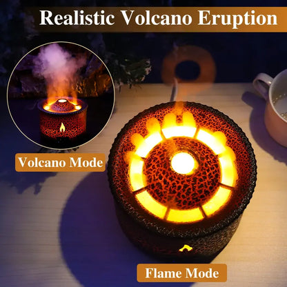 Volcano Fire Flame Air Humidifier